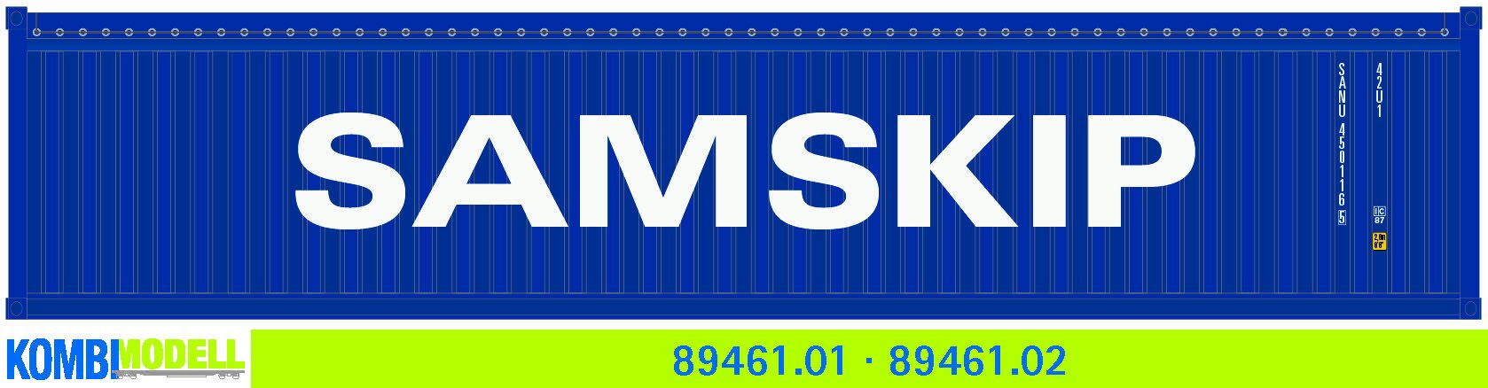Kombimodell 89461.02 Ct 40`Open Top Samskip SoSe 